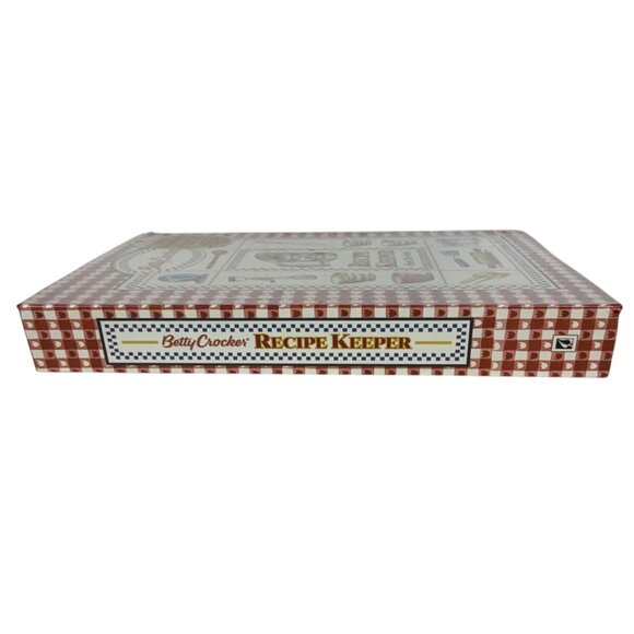 Betty Crocker Deluxe Recipe Keeper Binder 50 Pages Pockets Magnets Notepad - Picture 2 of 6